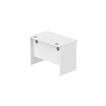 Core|Panel Leg|Rectangular Desk|1000x600|White