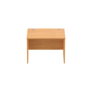 Core|Panel Leg|Rectangular Desk|1000x800|Norweigan Beech-Graphite