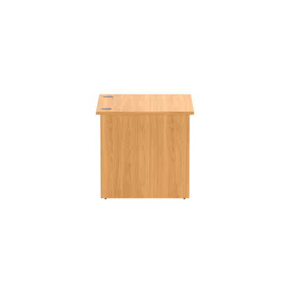 Core|Panel Leg|Rectangular Desk|1000x800|Norweigan Beech-Graphite