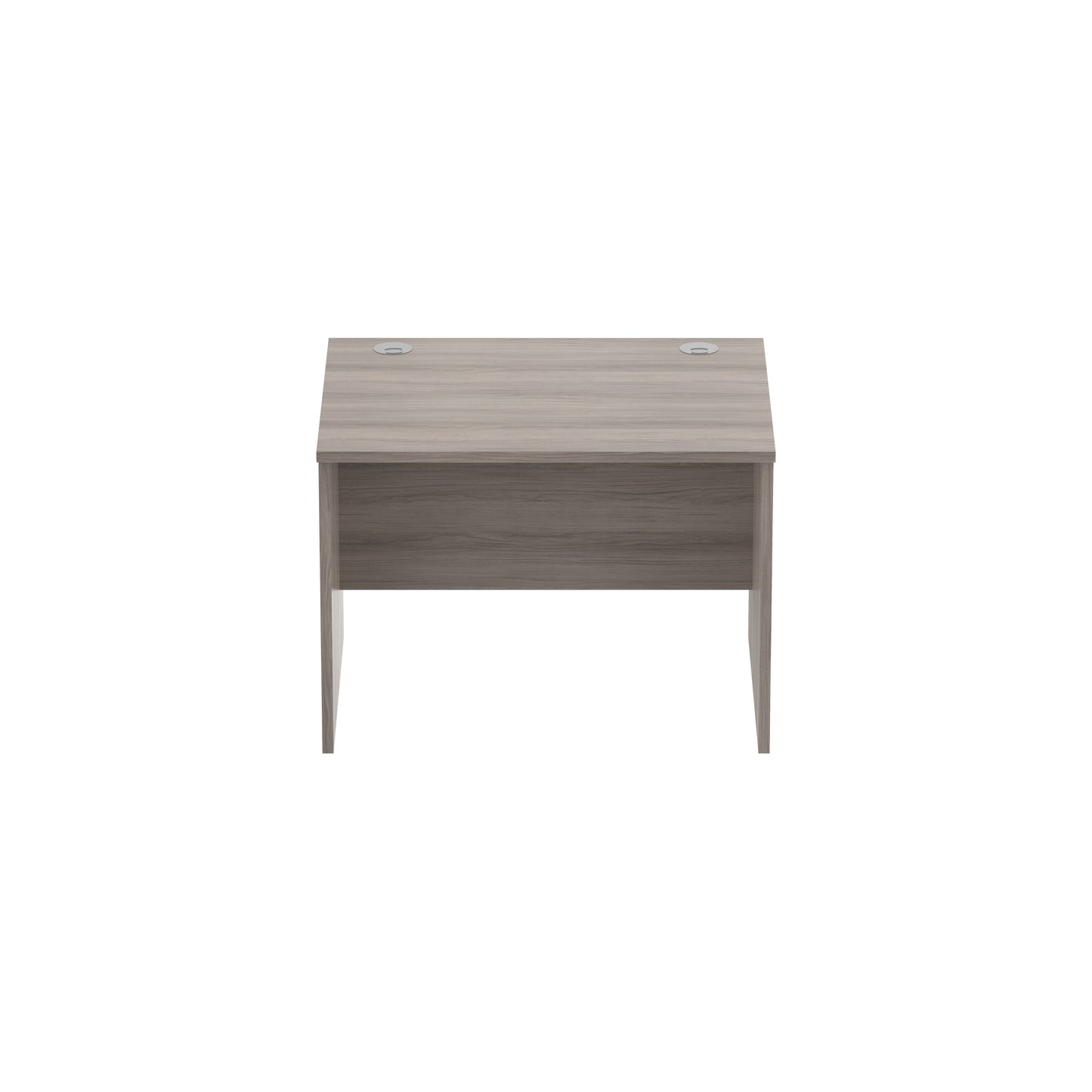 Core|Panel Leg|Rectangular Desk|1000x800|Alaskan Grey Oak