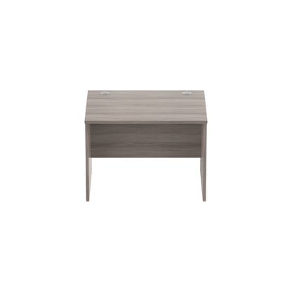 Core|Panel Leg|Rectangular Desk|1000x800|Alaskan Grey Oak