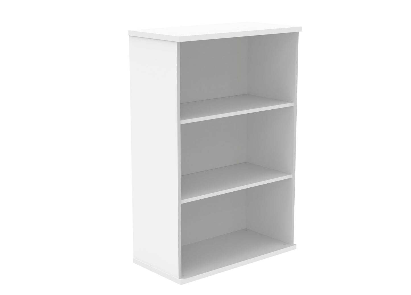 Core|Wooden Bookcase|2 Shelf|1204 High|Arctic White
