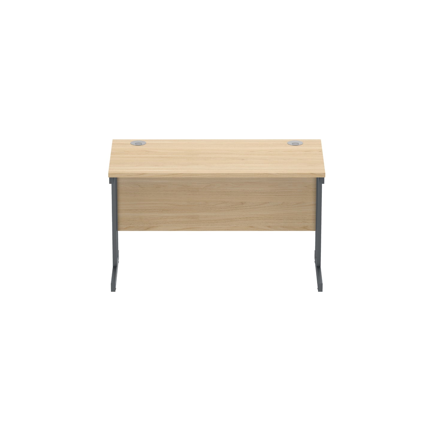 Core|Double Upright|Rectangular Desk (FSC)|1200x600|Canadian Oak-Graphite