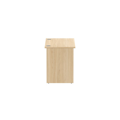 Core|Rectangular|Desk with Panel Legs|1200x600|Canadian Oak