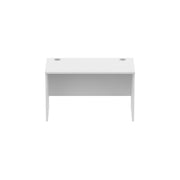 Core|Rectangular|Desk with Panel Legs|1200x600|White