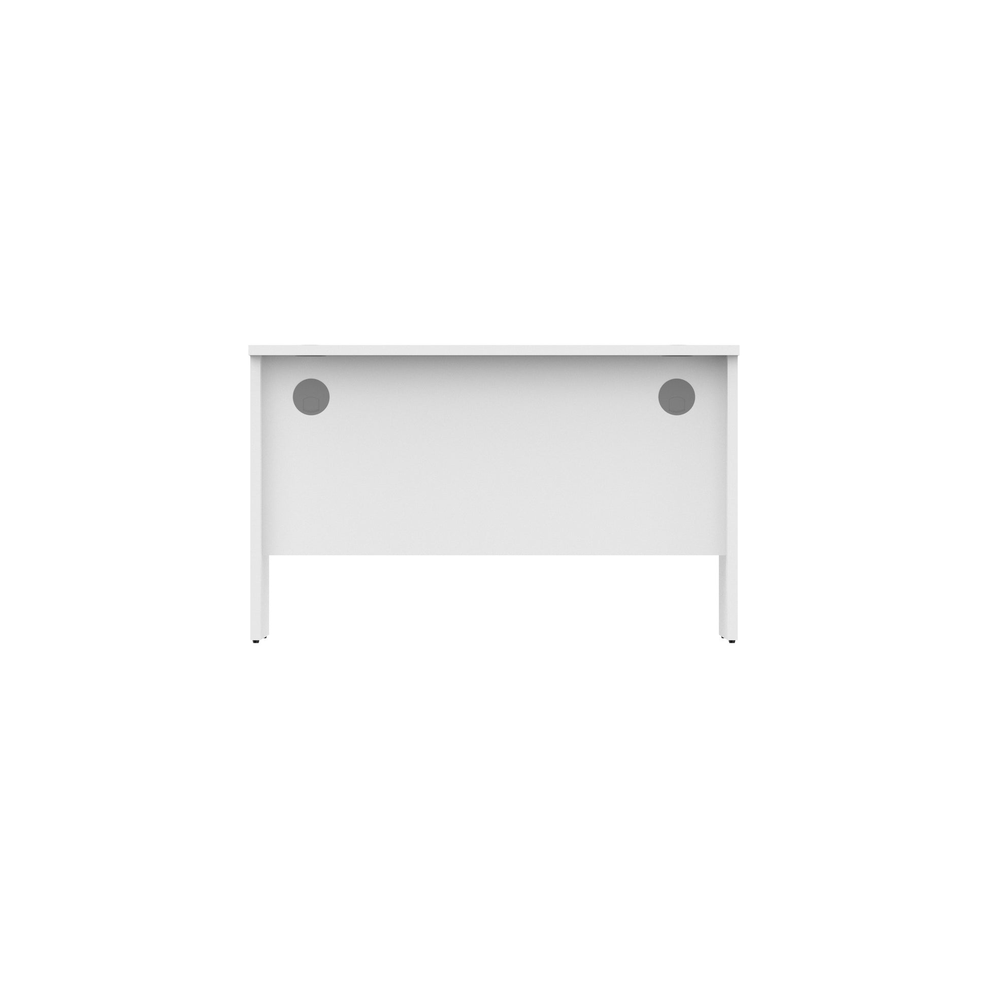 Core|Rectangular|Desk with Panel Legs|1200x600|White
