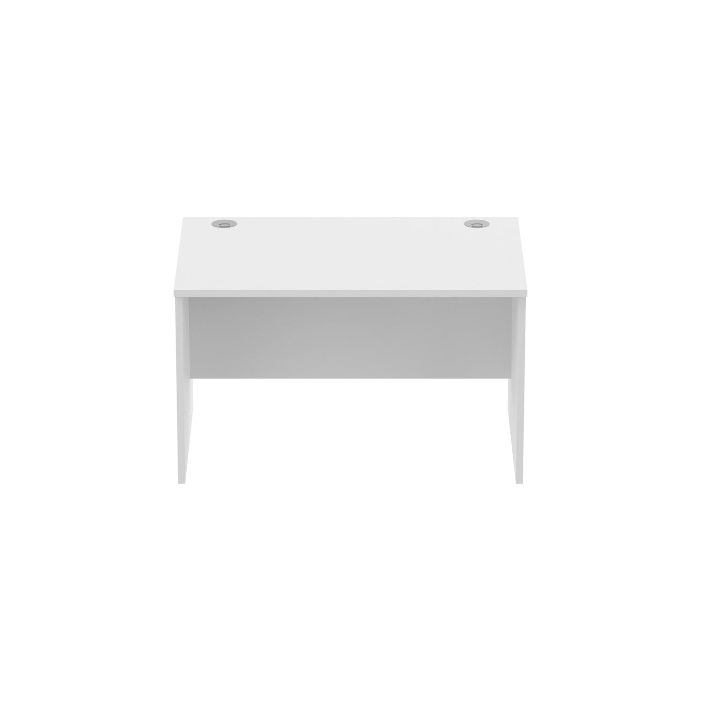 Core|Rectangular|Desk with Panel Legs|1200x800|White