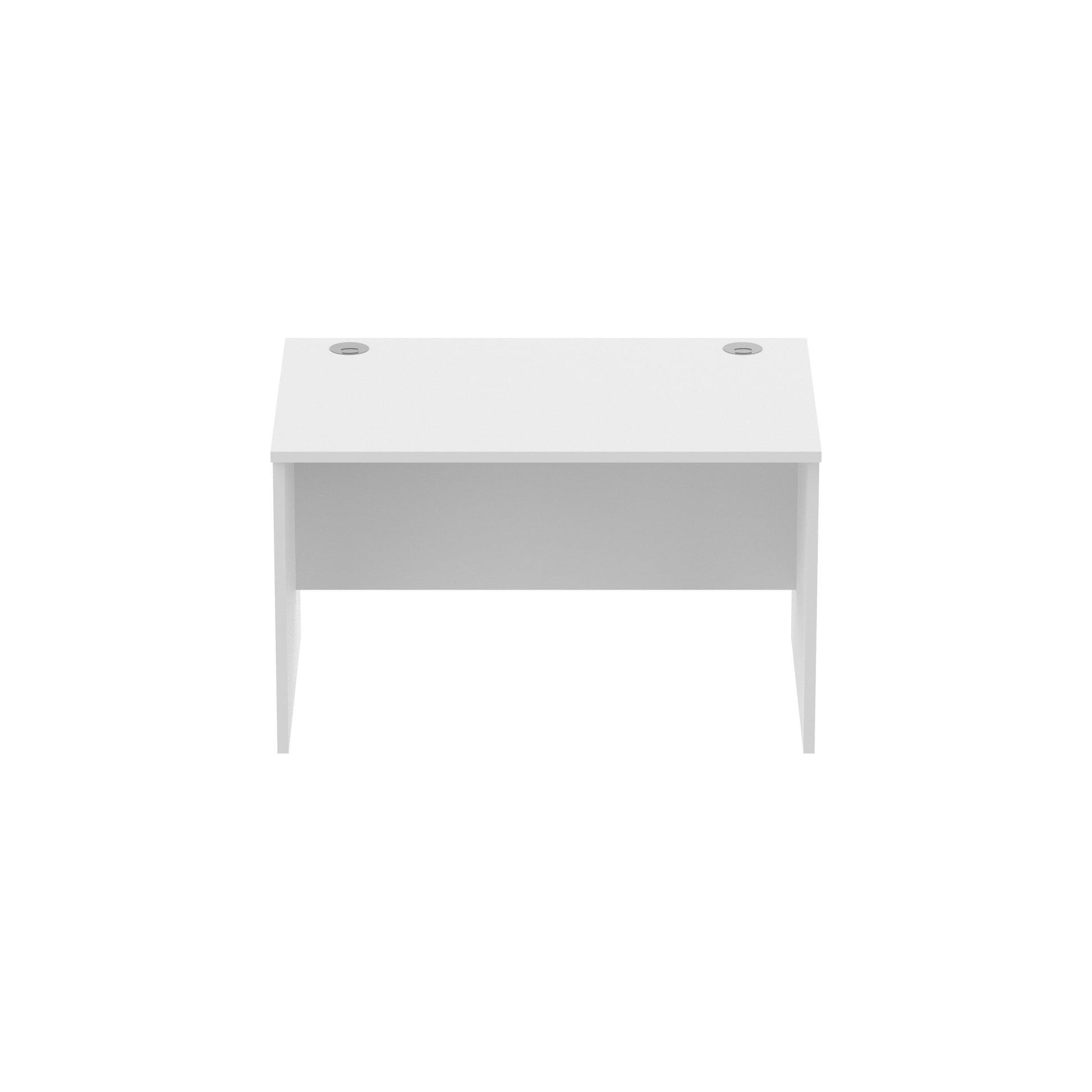 Core|Rectangular|Desk with Panel Legs|1200x800|White