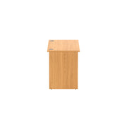 Core|Panel Leg|Rectangular Desk|1400x600|Norweigan Beech-Graphite