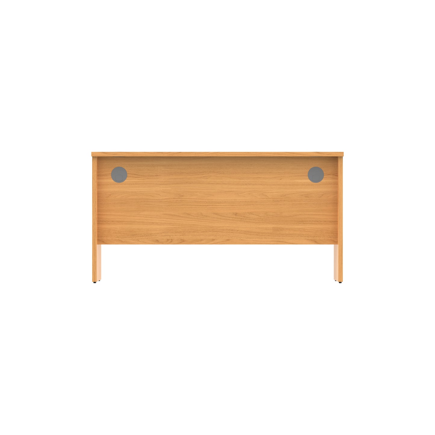 Core|Panel Leg|Rectangular Desk|1400x600|Norweigan Beech-Graphite