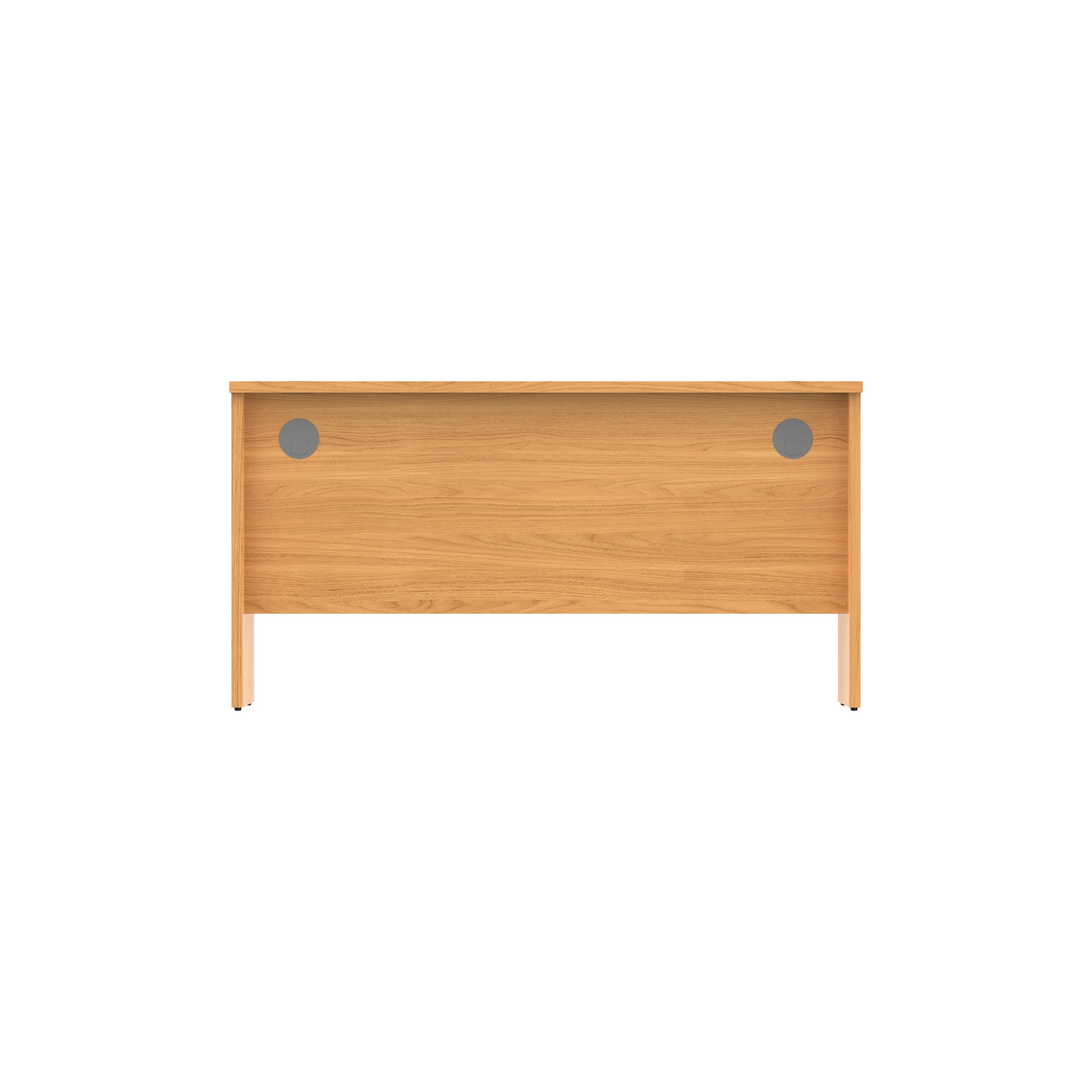 Core|Panel Leg|Rectangular Desk|1400x600|Norweigan Beech-Graphite