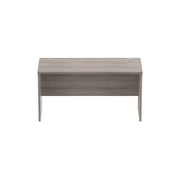 Core|Panel Leg|Rectangular Desk|1400x600|Alaskan Grey Oak