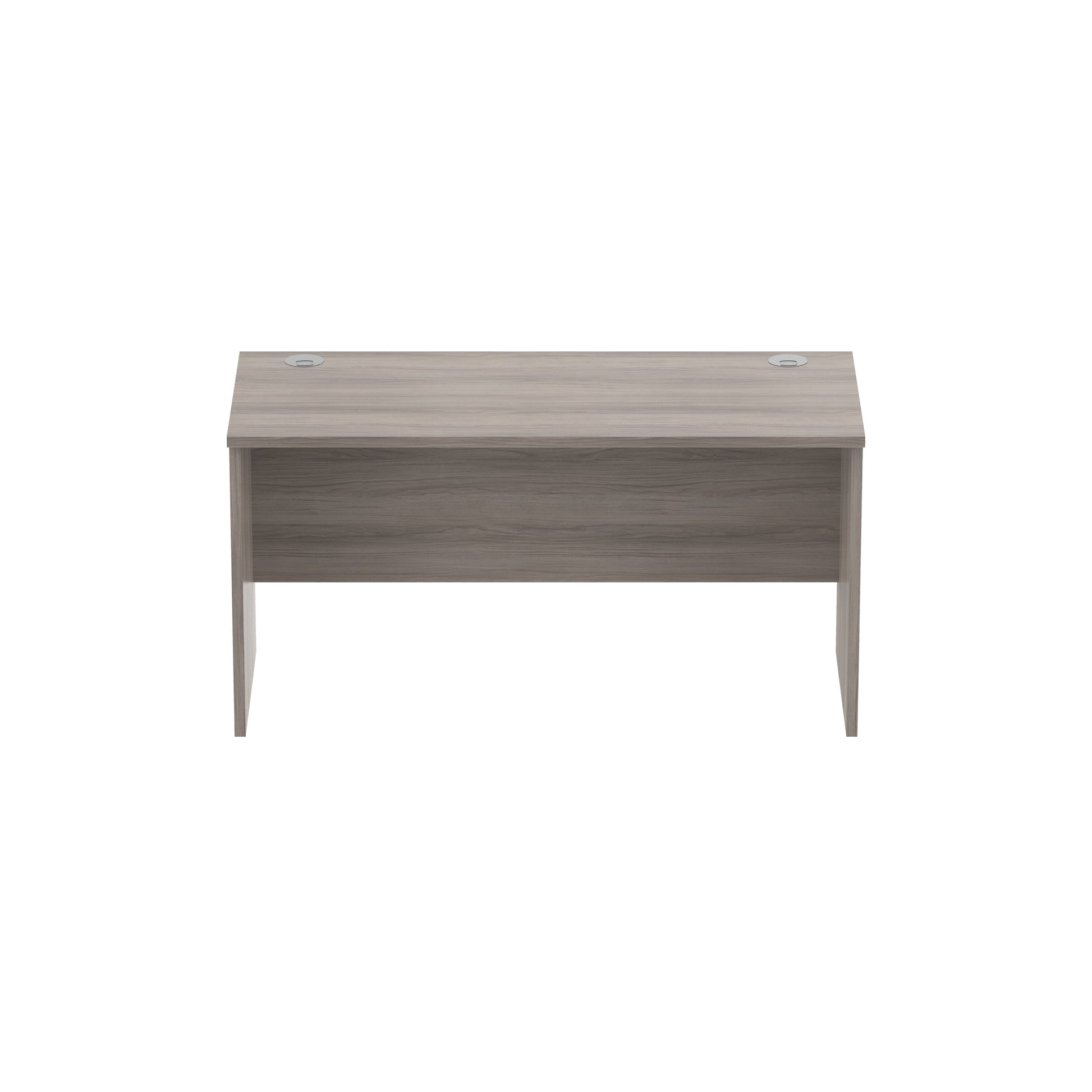 Core|Panel Leg|Rectangular Desk|1400x600|Alaskan Grey Oak