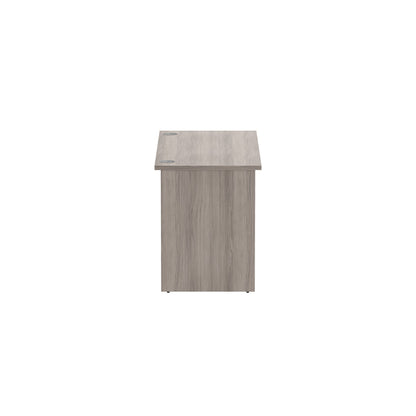 Core|Panel Leg|Rectangular Desk|1400x600|Alaskan Grey Oak