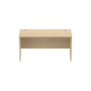 Core|Panel Leg|Rectangular Desk|1400x600|Canadian Oak
