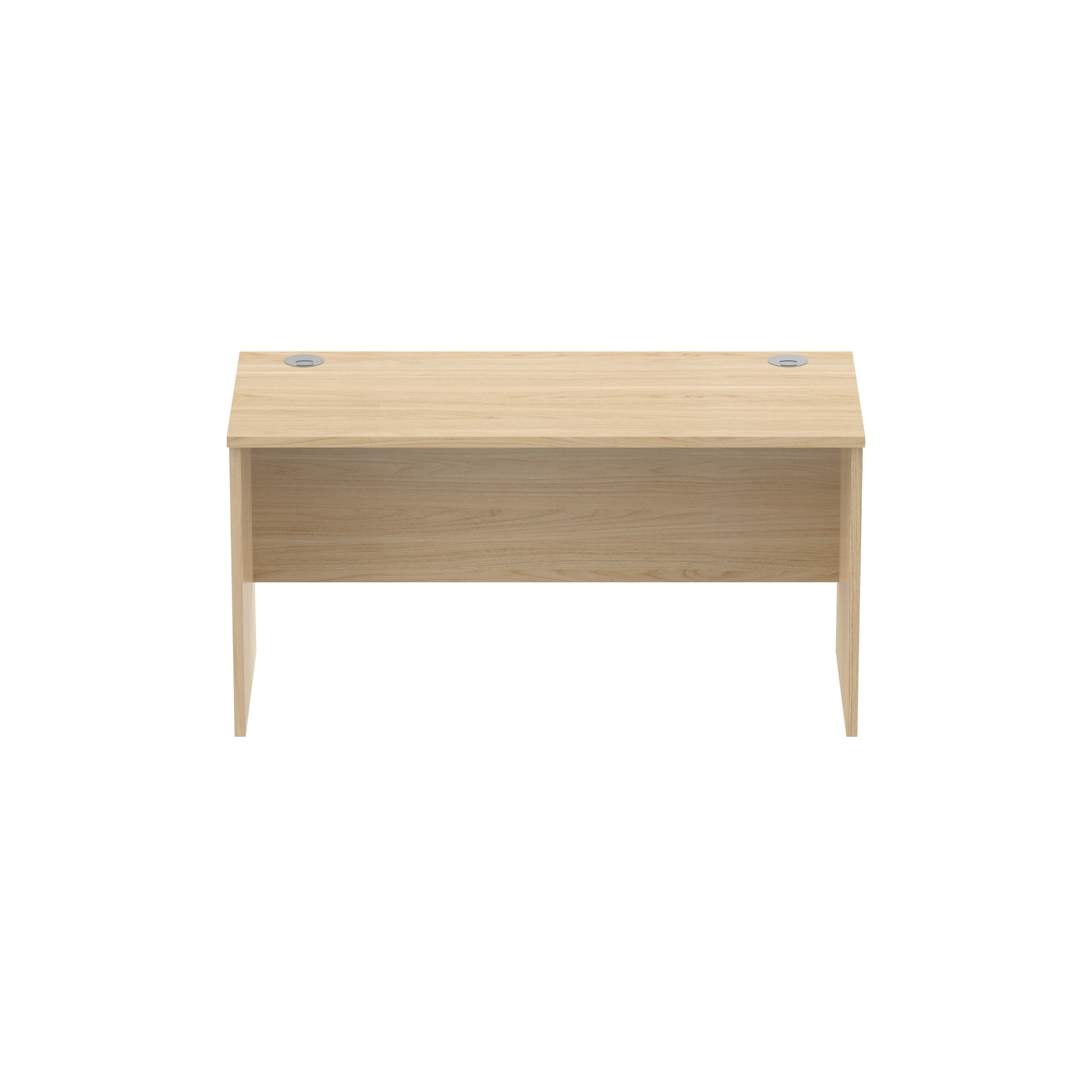 Core|Panel Leg|Rectangular Desk|1400x600|Canadian Oak