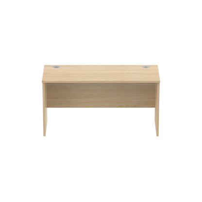 Core|Panel Leg|Rectangular Desk|1400x600|Canadian Oak