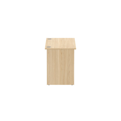 Core|Panel Leg|Rectangular Desk|1400x600|Canadian Oak