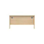 Core|Panel Leg|Rectangular Desk|1400x600|Canadian Oak