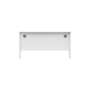 Core|Panel Leg|Rectangular Desk|1400x600|White