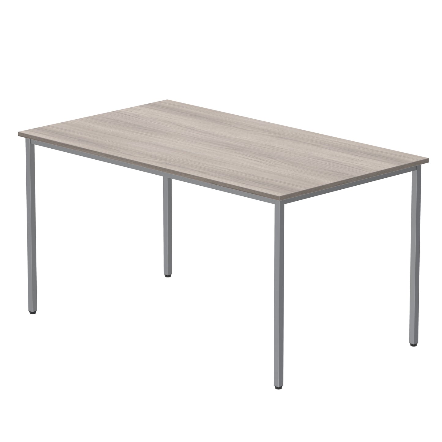 Core|Double Upright|Rectangular Desk|1400x800|White-Graphite