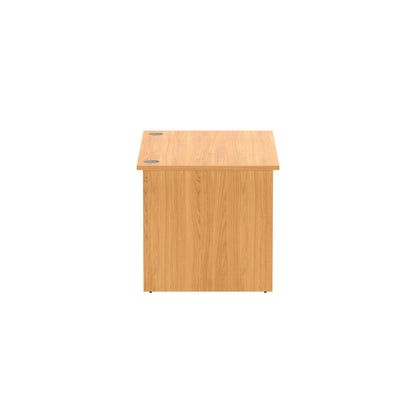Core|Panel Leg|Rectangular Desk|1400x800|Norweigan Beech-Graphite