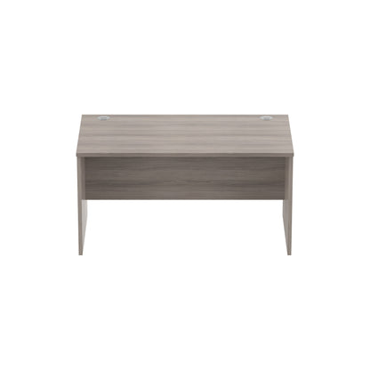 Core|Panel Leg|Rectangular Desk|1400x800|Alaskan Grey Oak