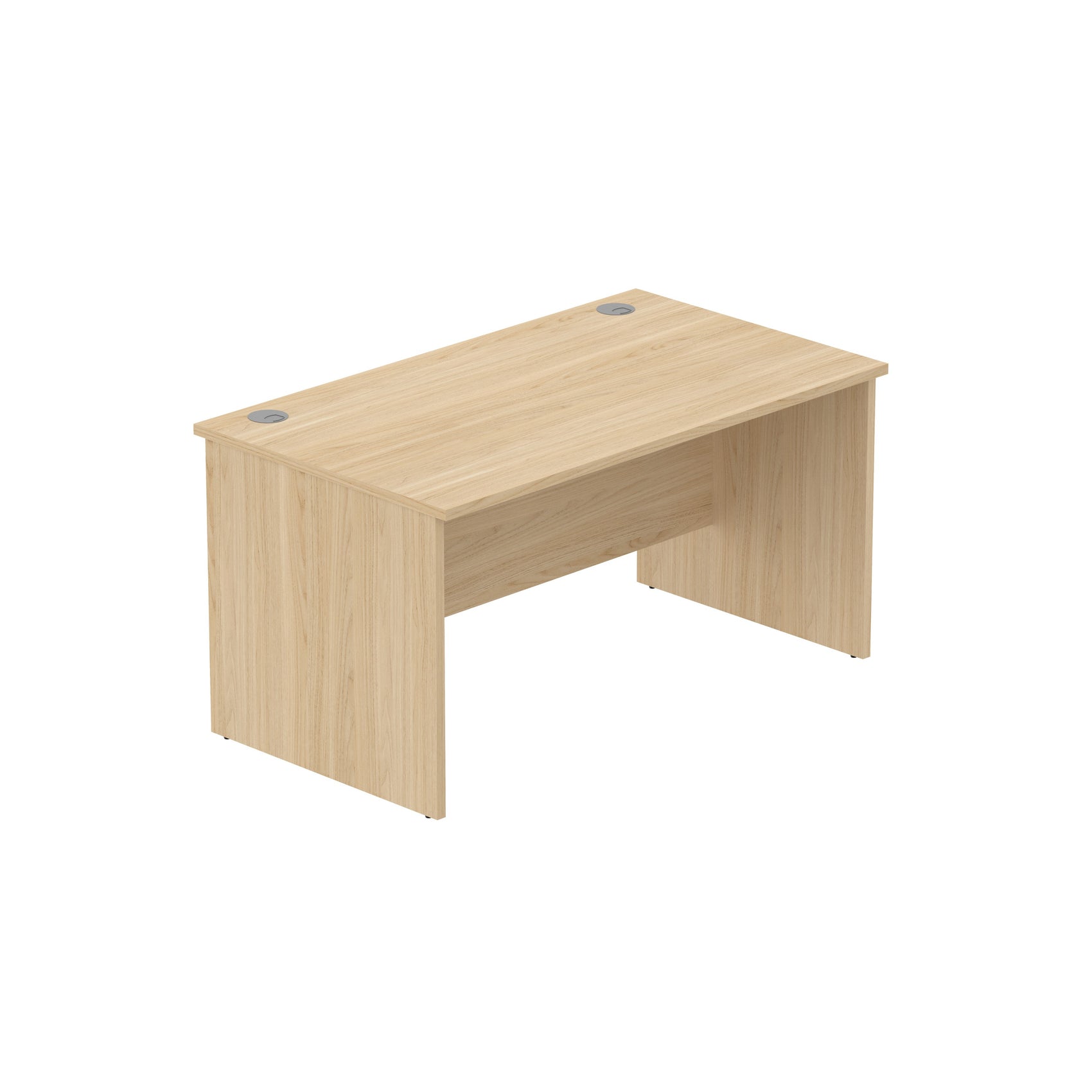 Core|Panel Leg|Rectangular Desk|1400x800|Canadian Oak