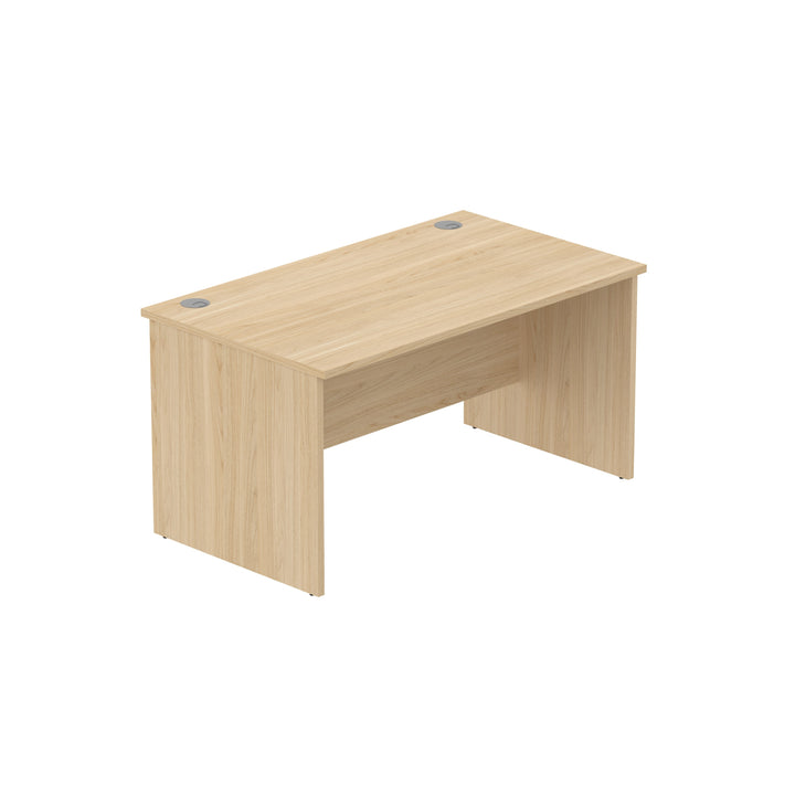 Core|Panel Leg|Rectangular Desk|1400x800|Canadian Oak