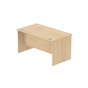 Core|Panel Leg|Rectangular Desk|1400x800|Canadian Oak