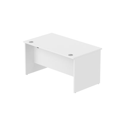 Core|Panel Leg|Rectangular Desk|1400x800|White