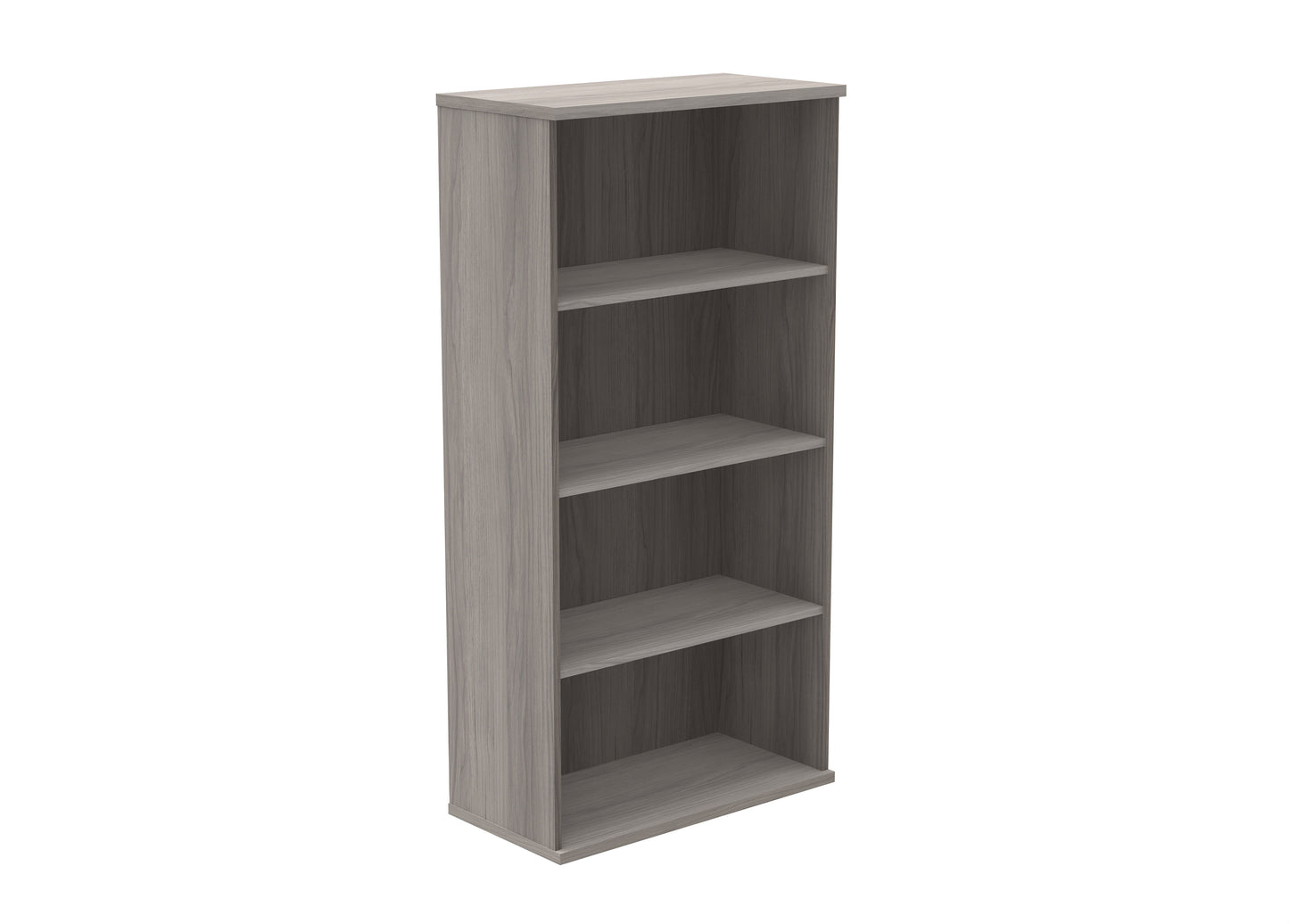 Core|Wooden Bookcase|3 Shelf|1592 High|Alaskan Grey Oak