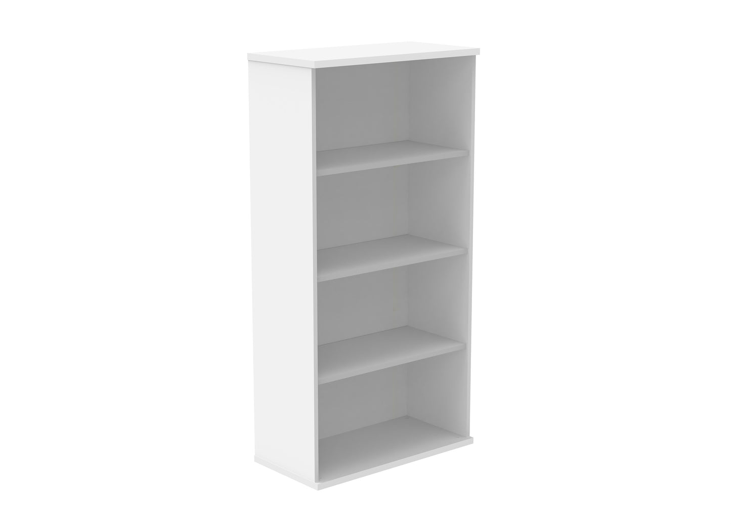 Core|Wooden Bookcase|3 Shelf|1592 High|Arctic White