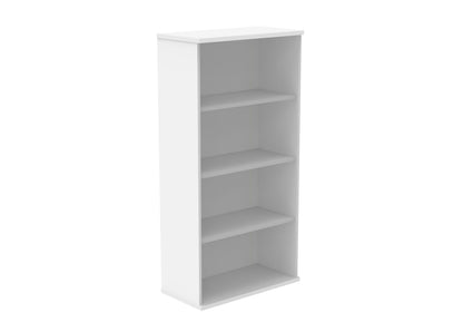 Core|Wooden Bookcase|3 Shelf|1592 High|Arctic White