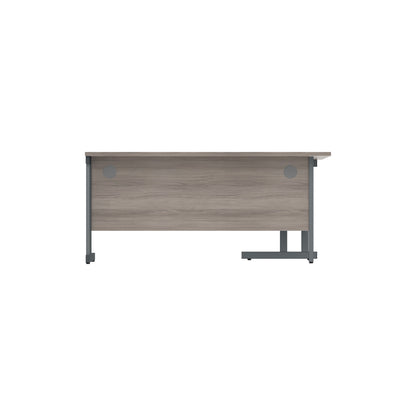 Office Left Hand Corner Desk with Steel Double Upright Cantilever Frame (FSC)