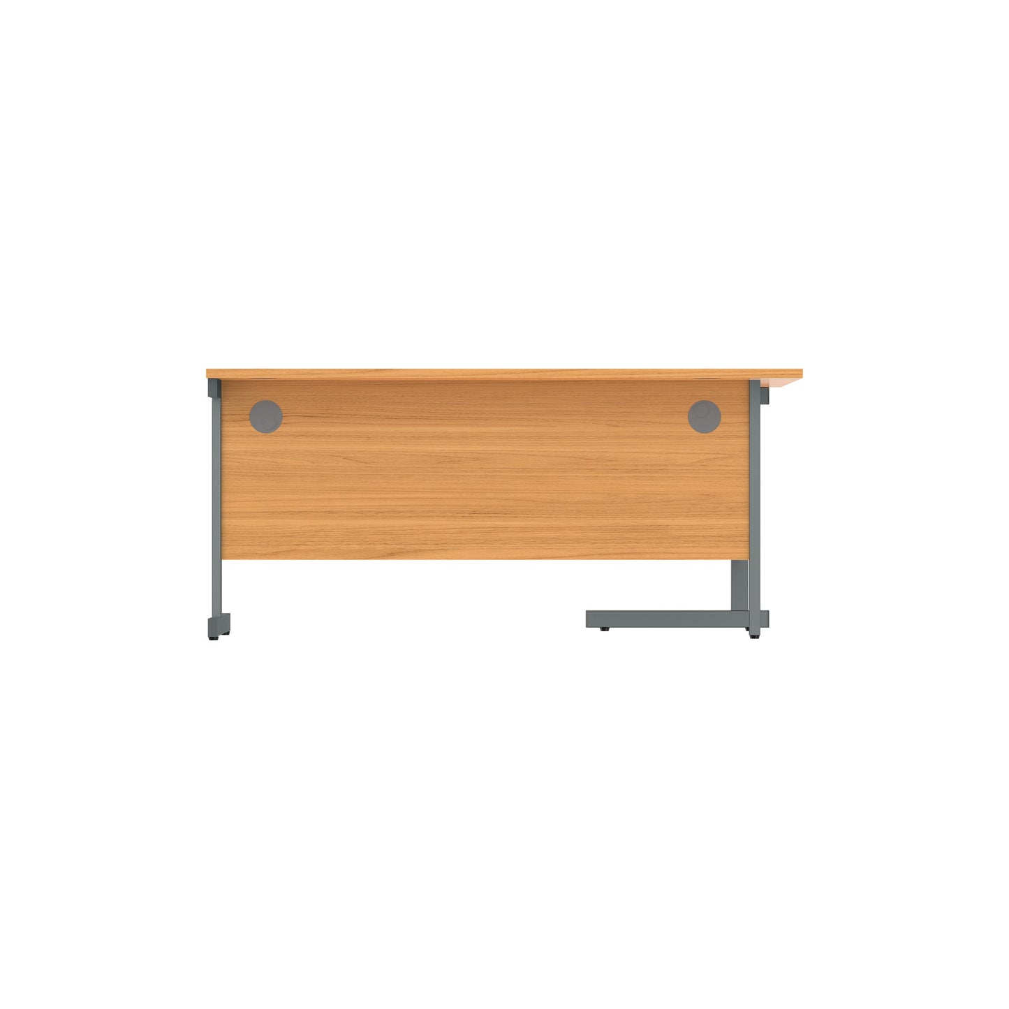Office Left Hand Corner Desk with Steel Single Upright Cantilever Frame (FSC)