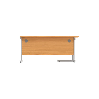 Office Left Hand Corner Desk with Steel Single Upright Cantilever Frame (FSC)
