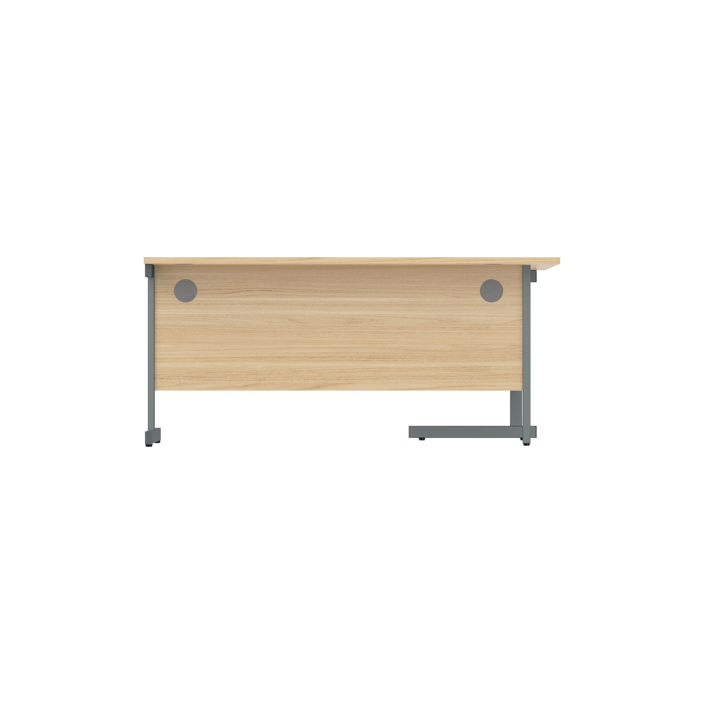 Office Left Hand Corner Desk with Steel Single Upright Cantilever Frame (FSC)