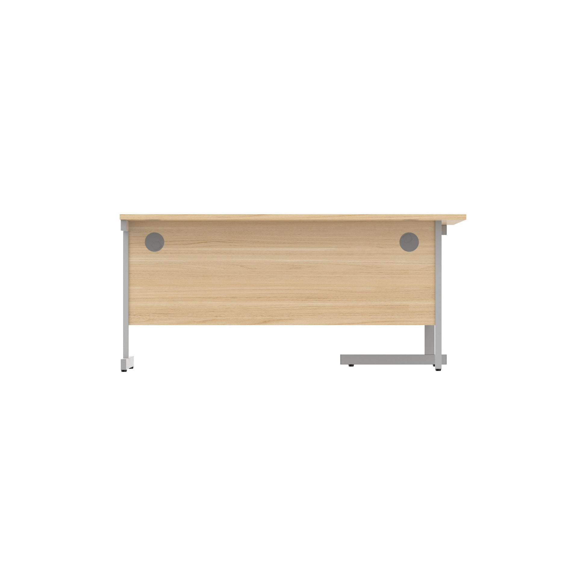 Office Left Hand Corner Desk with Steel Single Upright Cantilever Frame (FSC)