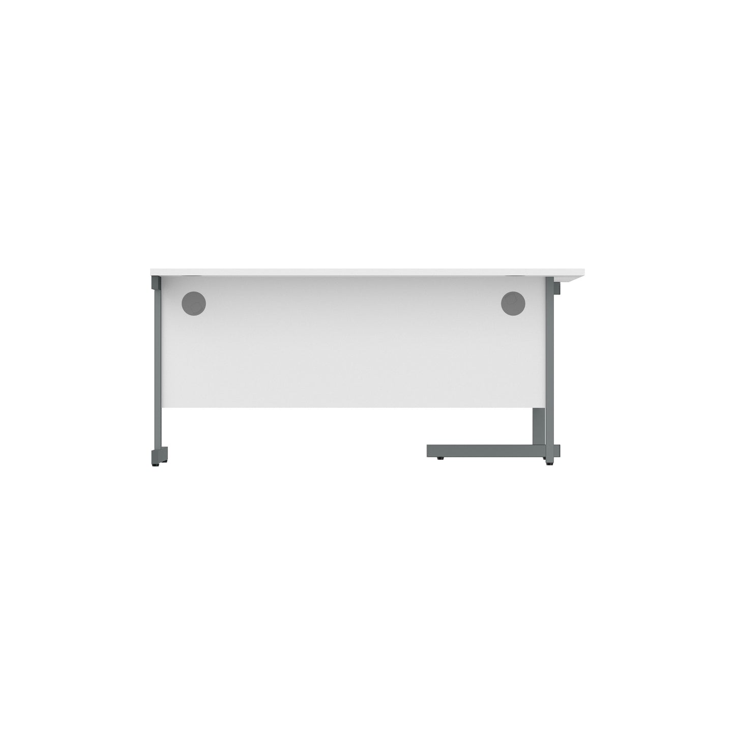 Office Left Hand Corner Desk with Steel Single Upright Cantilever Frame (FSC)