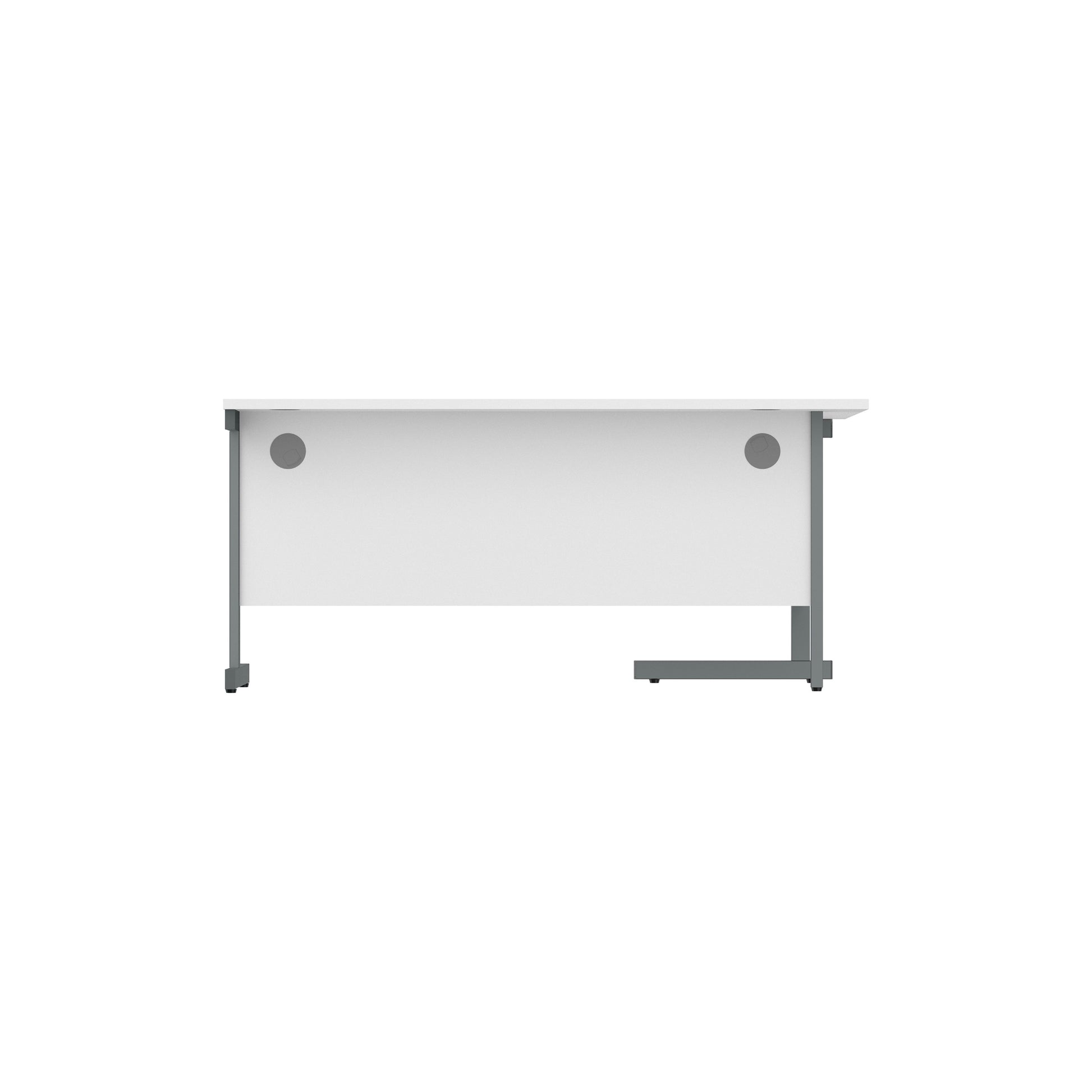 Office Left Hand Corner Desk with Steel Single Upright Cantilever Frame (FSC)