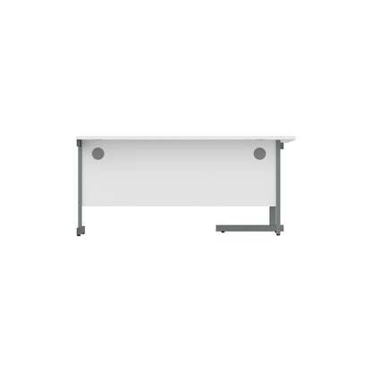 Office Left Hand Corner Desk with Steel Single Upright Cantilever Frame (FSC)