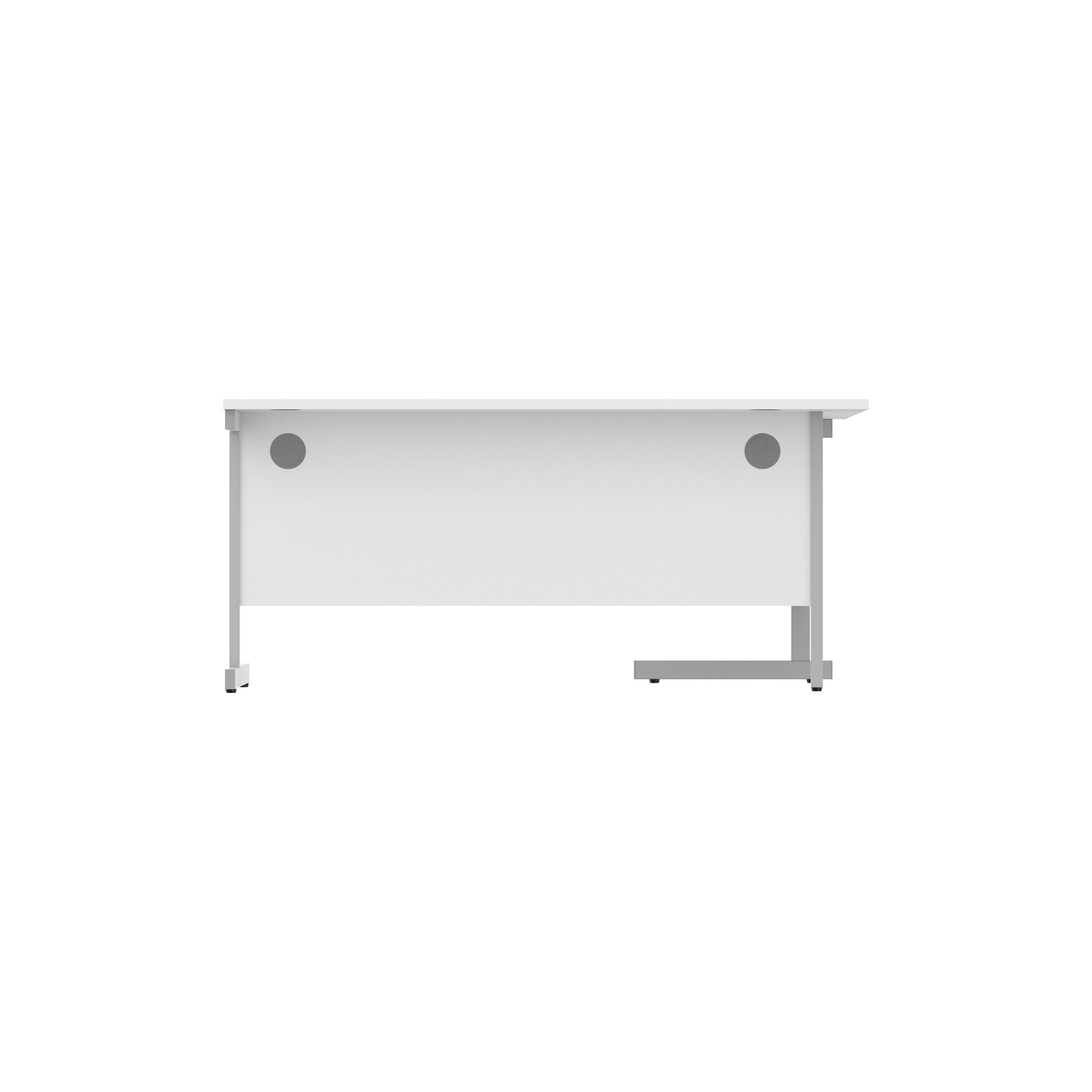 Office Left Hand Corner Desk with Steel Single Upright Cantilever Frame (FSC)