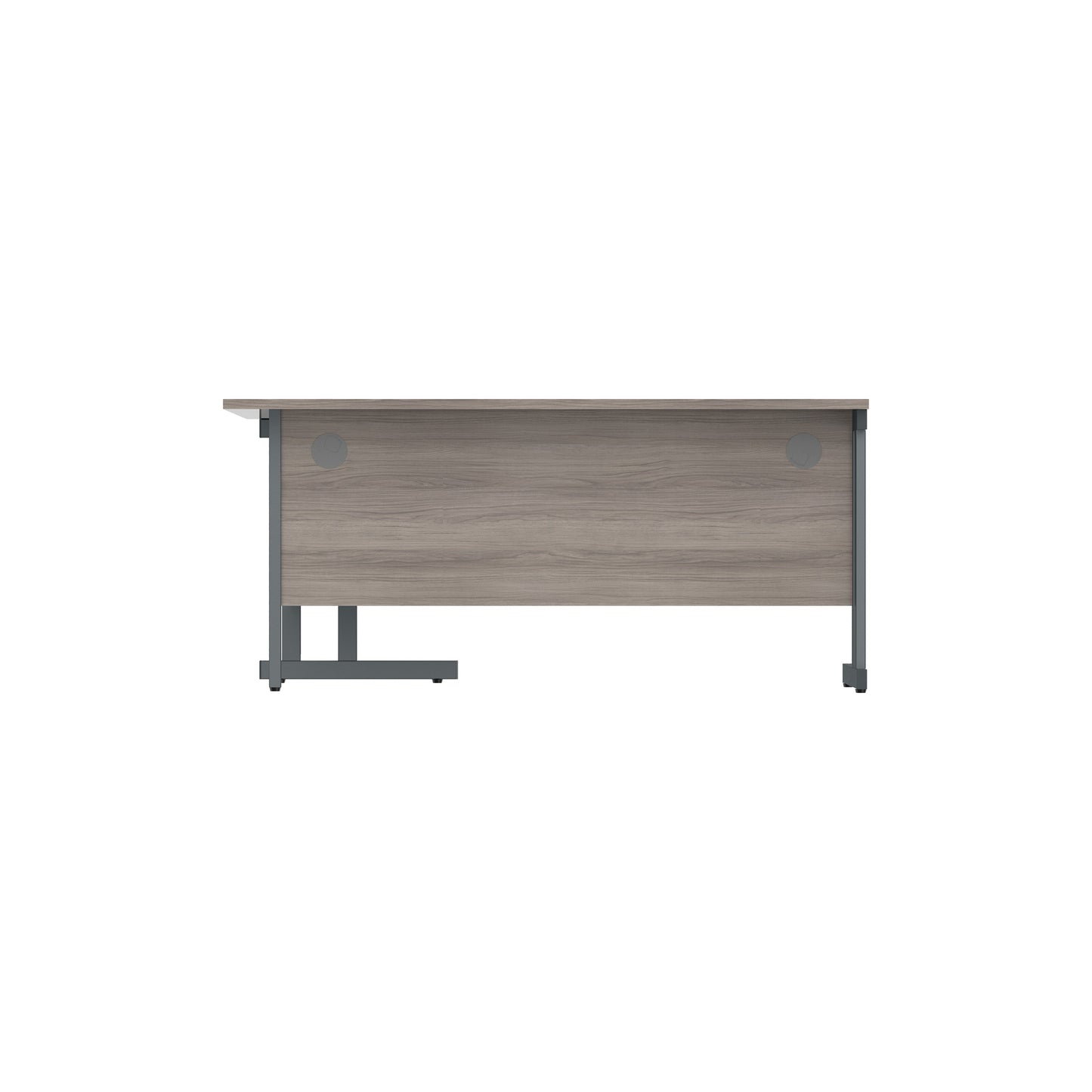 Office Right Hand Corner Desk with Steel Double Upright Cantilever Frame (FSC)