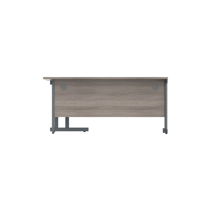 Office Right Hand Corner Desk with Steel Double Upright Cantilever Frame (FSC)
