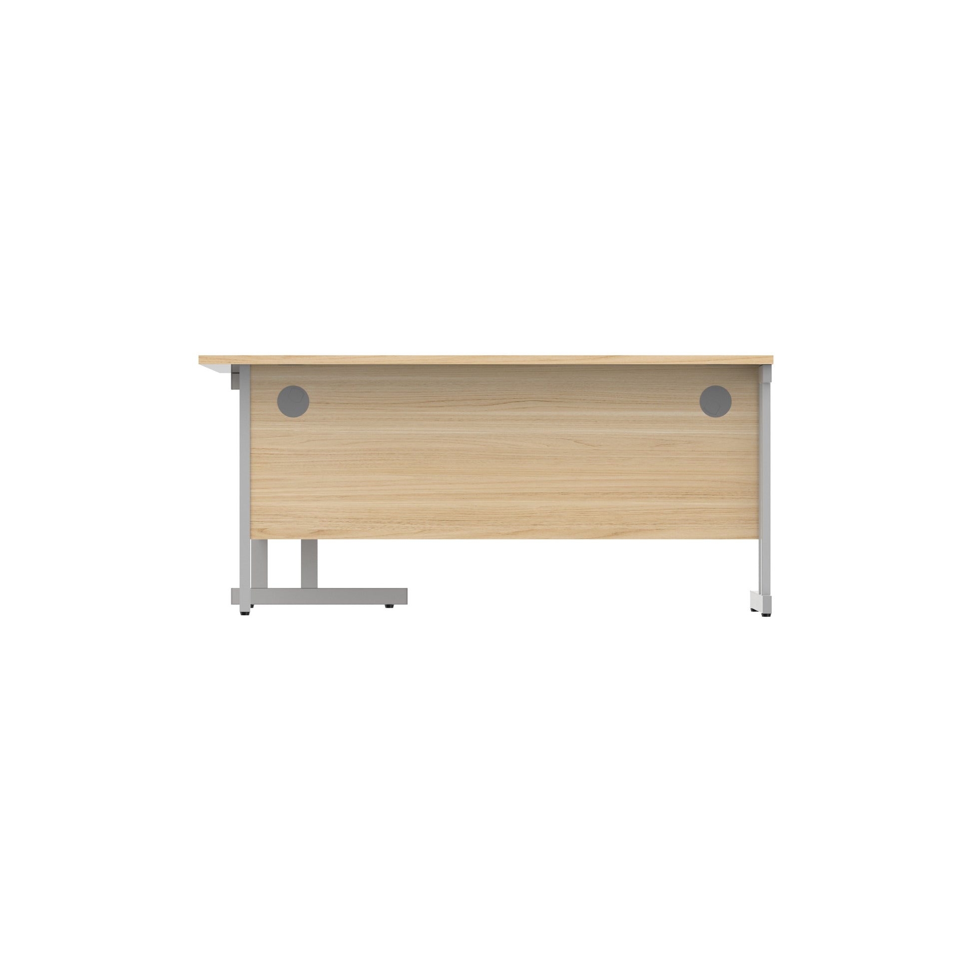 Office Right Hand Corner Desk with Steel Double Upright Cantilever Frame (FSC)