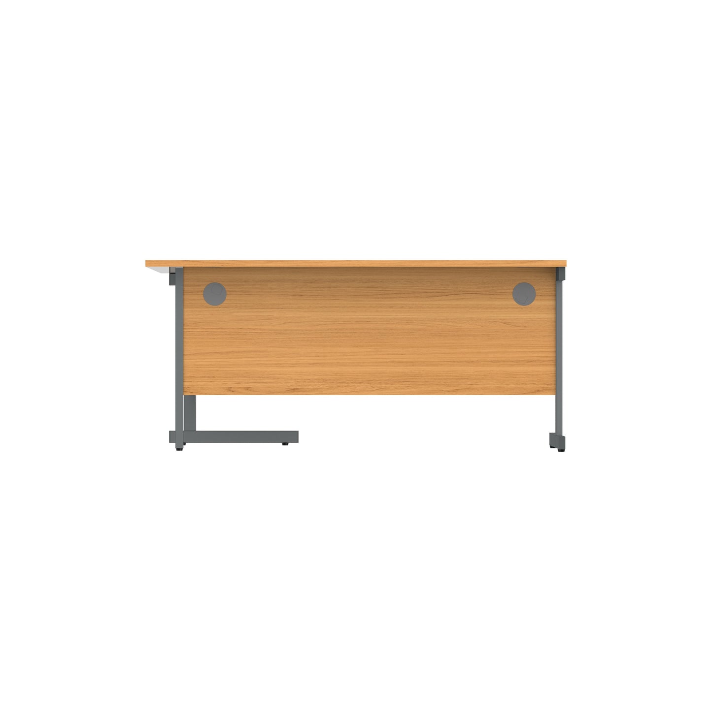 Office Right Hand Corner Desk with Steel Single Upright Cantilever Frame (FSC)