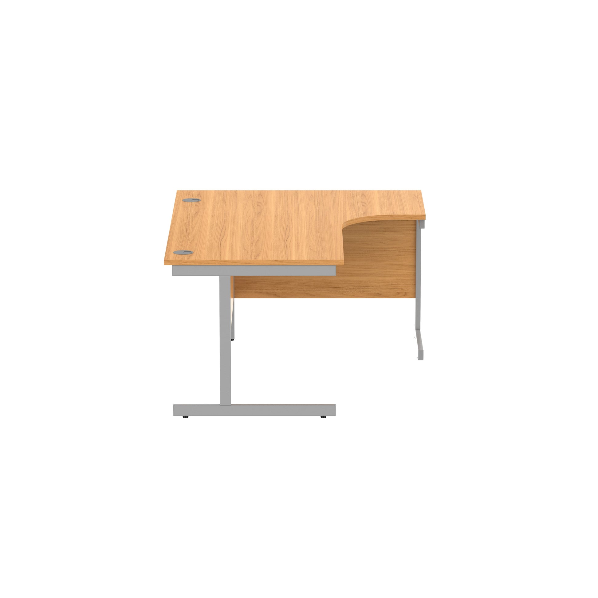 Office Right Hand Corner Desk with Steel Single Upright Cantilever Frame (FSC)