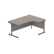Office Right Hand Corner Desk with Steel Single Upright Cantilever Frame (FSC)