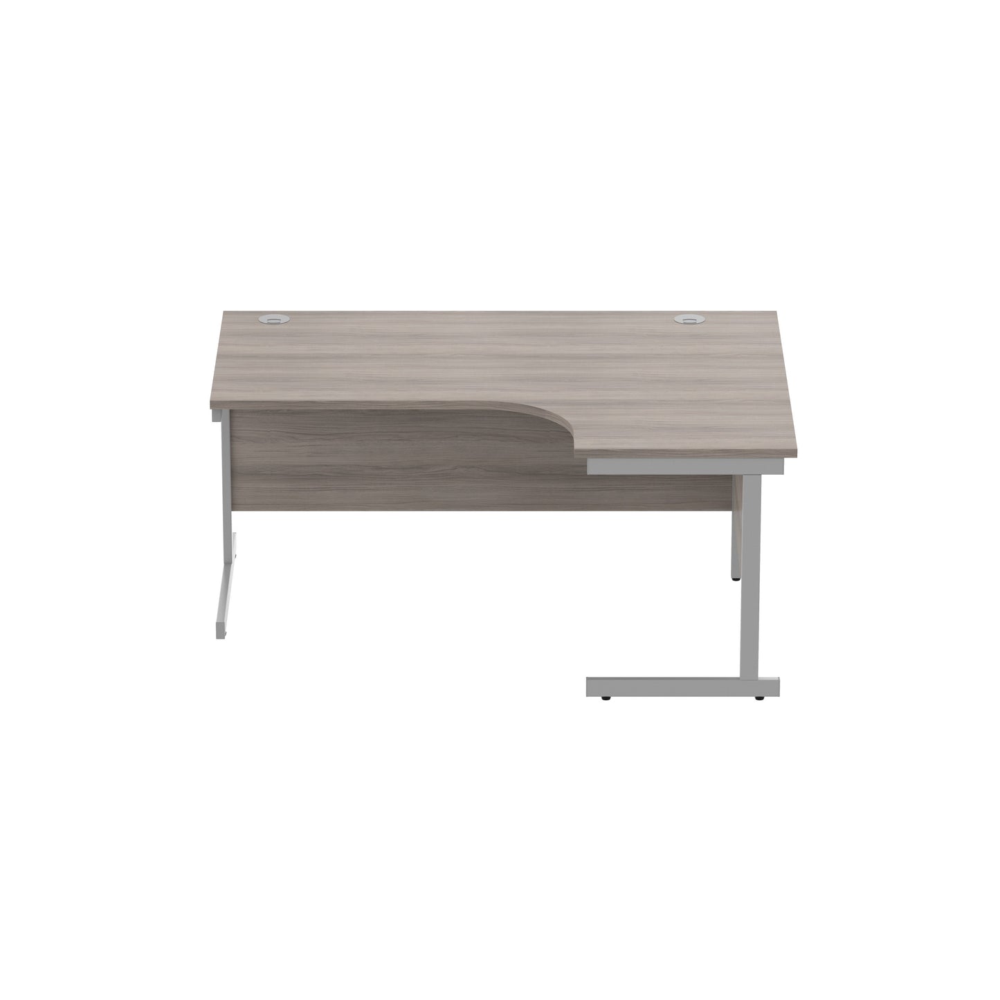 Office Right Hand Corner Desk with Steel Single Upright Cantilever Frame (FSC)